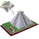 Maya Pyramid 3D Puzzle - 50 st.